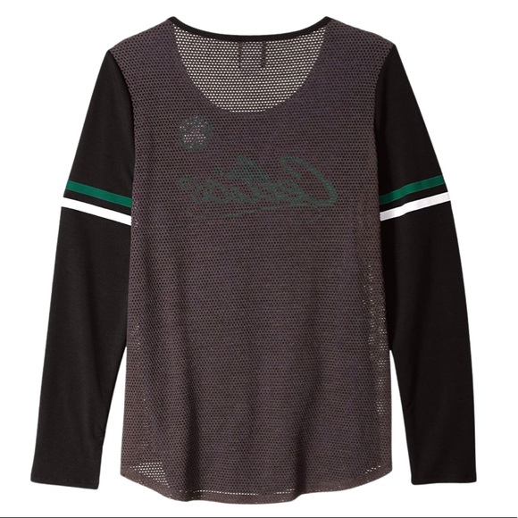 NBA Celtics Long Sleeve Mesh Back Shirt - Picture 3 of 13